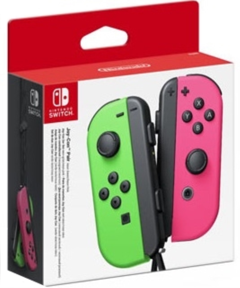 NINTENDO Controller Joy-Con coppia verde/rosa per Nintendo Switch
